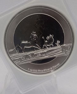 2021 - 2Dollars Niue Disney HAKUNA MATATA 1oz Silver 999