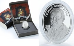 2013 - Pylyp Orlyk Hetmans of Ukraine 1/2 oz Proof Silver Coin 1$ Niue