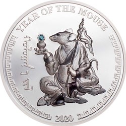 2020 1oz Silver Year Rat Coin Only 500 Pcs Minted Absolutely Gorgeous