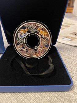 2015 Tokelau YEAR OF THE GOAT ELEMENTAL GOATS $10 Silver Coin Proof 2 oz