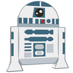 2020 - Star Wars R2D2 Chibi Coin Silver 1oz Niue