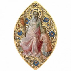 2015 - 1 oz Silver Coin $2 World Heritage - Old Prophets Abraham Gilded PAMP 999