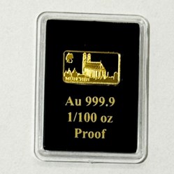 2022 - Coin | Coin Munich Au 999.9 1/100oz Fine Gold 999/1000 | Fine Gold 999/1000