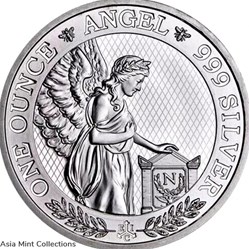 2021 - 1£ St.Helena ANGEL (Napoleon) 1oz Silver 999