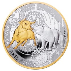 2021 - Winner Takes All 1/2 oz Silver Coin 500 Francs CFA Cameroon