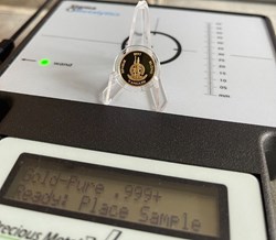 1997 Vanuatu 50 Vatu Olympic Games-Gymnast 1/25oz Gold Proof Coin = 1.244gram Pure Gold