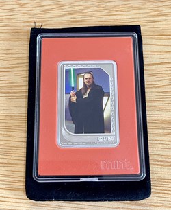2023 - Qui-Gon Jinn Star Wars MINT Trading Coin -NIUE- 1 oz Silver $2 - #27/150