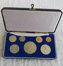 1967 - 7 COIN PROOFLIKE YEAR SET