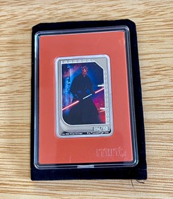 2023 Niue Star Wars Mint Trading Darth Maul Sith Lord 1 oz 999 Silver 94/150