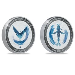 2023 New Zealand Avatar The Way of Water Pandoran Fauna 2oz Silver Coin Set