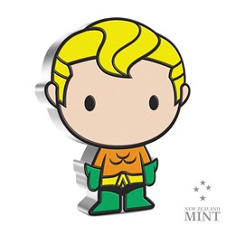 2021 Niue DC Aquaman 1 oz Silver Chibi Coin