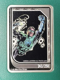 2023 - DC COMICS mint Trading Coins NZ Mint GREEN LANTERN Limited 243/250