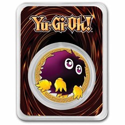 2023 - Yu-Gi-Oh! Kuriboh 1oz 999 Silver Colored Niue ST / BU in TEP