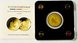 2019 - Coin | Coin Castle Neuschwanstein Fine Gold 999/1000 | Fine Gold 999/1000