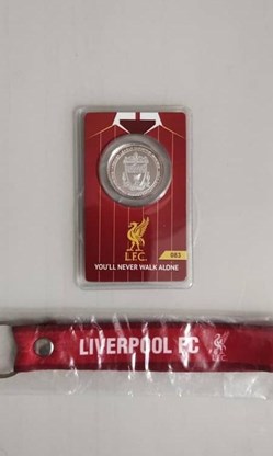 2019 - 1dirham silver coin liverpool football - fan's edition