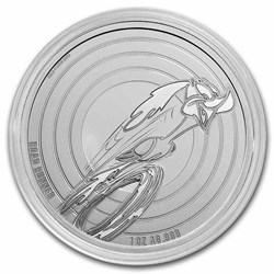 2023 - 1 oz Silver 999 Samoa Looney Tunes™ Road Runner™ ST/BU