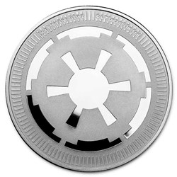 2021 1oz Niue Star Wars - Galactic Empire .999 Silver BU Coin