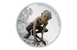 2022 - Niue 1 OZ Silver Proof Coin- Lord of the Rings - Gollum