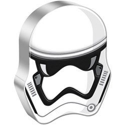 2022 Niue The Faces of the First Order Stormtrooper 1oz Silver Colored Proof Coin