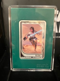 2023 Niue Star Wars Mint Trading Coins Luke Skywalker 237/250