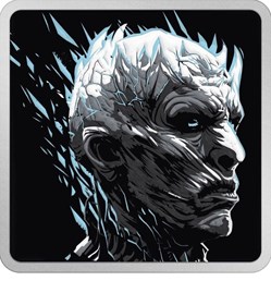 2022 Game of Thrones The Night King 1oz Silver Medallion