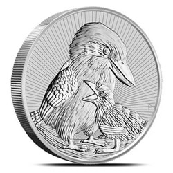 2020 - Next Generation Kookaburra Mother & Baby 2 oz 9999 Silver $2 Australia