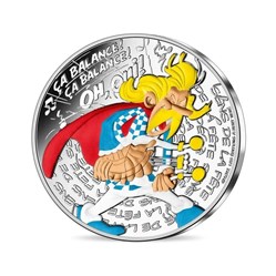 2022 - Coin of Paris - Asterix - Meaning of late celebration - 10 €