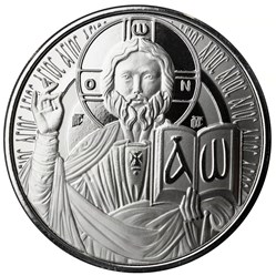 2023 - The Teacher Jesus 1 Oz Silver 999 Samoa 2 Tala ST/BU