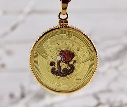 2018 - Aquarius Zodiac Sign Proof Silver Coin 500 Francs Cameroon