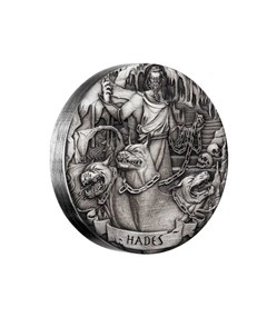 2017 - $2 Gods of Olympus Hades 2oz Silver High Relief Coin