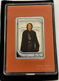 2023 Niue Star Wars Mint Trading Dark Anakin Skywalker 1 oz 999 Silver 56/150