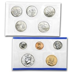 2002 - United States Mint Uncirculated Coin Set Philadelphia Mint