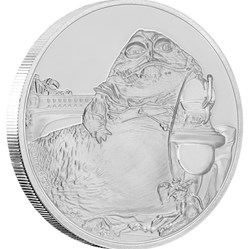 2018 - STAR WARS Classics: JABBA THE HUTT 1oz Silver Proof Coin