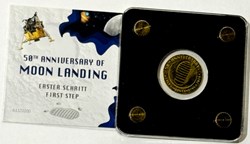 2019 - Coin | Coin Moon Landing Fine Gold 999/1000 | Fine Gold 999/1000