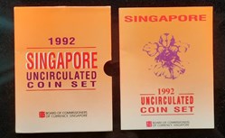 1992 - Singapore Uncirculated Coin Set