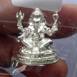 2019-Silver Ganesha statue, commemorative 108 years of the establishment of the Fine Arts Department