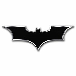 2022 Samoa $1 Batman Batarng Special Shaped Colorized 1oz Silver Proof Coin