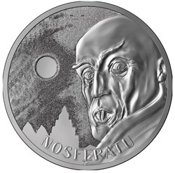 2022 Nosferatu 100th Anniversary Proof 1 oz Silver Round - 1,922 Mintage