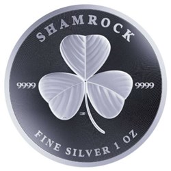 2022 Niue Shamrock 1oz Silver BU Coin