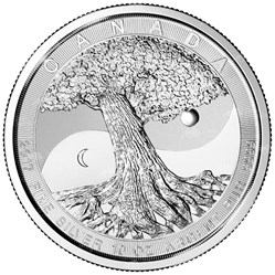 2017 Canada $50 Tree Of Life 10oz Silver Coin