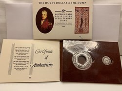 1988 - Holey Dollar & Dump Silver Proof Pair