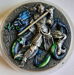 2021 - Niue 5$ Chinese Heroes Liu Bei 2oz