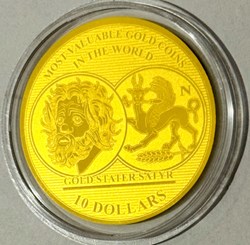2017 - Coin | Coin Stater Satyr Fine Gold 999/1000 | Fine Gold 999/1000