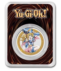 2023 Dark Magician GIRL Niue Yu-Gi-Oh! 1 oz Colorized Silver BU In TEP Mint 500