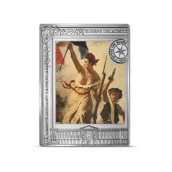 2023 France 10€ Liberty Leading The People Eugène Delacroix Silver Proof Coin