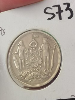 1903 - 2 1/2 Cent North Borneo Coin (GVF) #S73