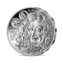 2021 - CURRENCY OF € 10 MONEY - 400 YEARS OF JEAN DE LA FONTAINE