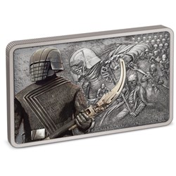 2021 Star Wars Guard of The Empire Knights Of Ren Silver Coin 1oz 999