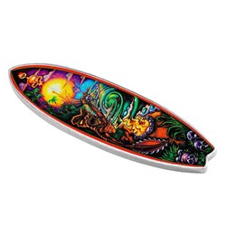 2023 - Niue $2 1oz Silver Surfboard Series Enforcer Proof-Like Coin W/OGP