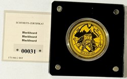 2022 - Coin | Coin Blackbeard Fine Gold 999/1000 | Fine Gold 999/1000